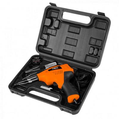 Forraszt�pisztoly 200w, tartoz�kokkal kofferben NEO TOOLS (NEOTOOLS)