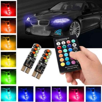 12V T10-RGB Led t�vir�ny�t�s AUTOLIFE