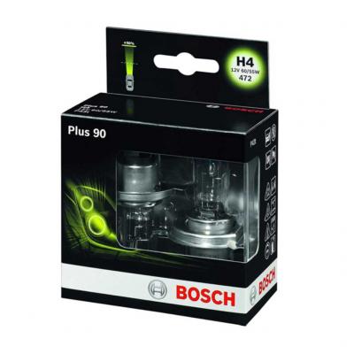 Bosch 1 987 301 074 12V 60/55W H4 P43t-38 Plus 90 fnyszrizz, 2db BOSCH