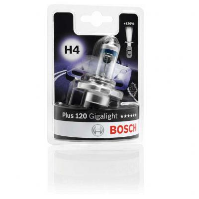 Bosch 1 987 301 10912V 60/55W H4 P43t-38 Gigalight Plus 120 fnyszrizz BOSCH