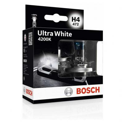 Bosch 1 987 301 18112V 60/55W H4 P43t-38 Ultra White fnyszrizz, 2db BOSCH