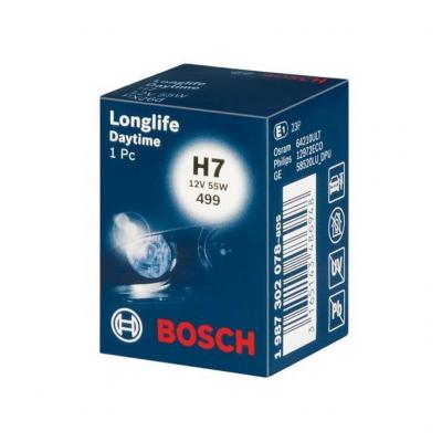 Bosch 1 987 302 04812V 60/55W H4 P43t-38 Longlife Daytime fnyszrizz BOSCH