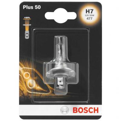 Bosch 1 987 302 079 12V 55W H7 PX26d Plus 50 fnyszrizz BOSCH