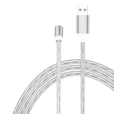 Apple LIGHTNING vil�g�t� LED t�lt�k�bel k�bel - k�k sz�nben AUTOLIFE
