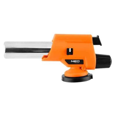 G�zforraszt�, g�z�g� fej, csavaros, 227g-os eldobhat� palackokhoz, piezo, g�zszab�lyz� szelep, 360 fok NEO TOOLS (NEOTOOLS)