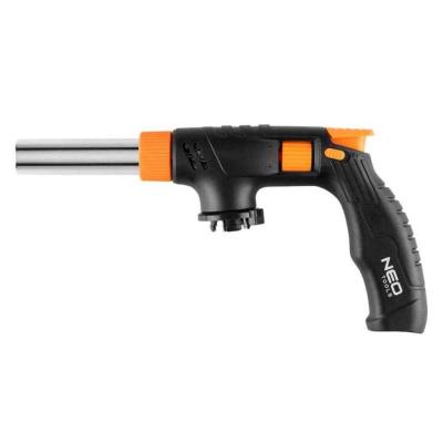 G�zforraszt�, g�z�g� fej, r�z, csavaros, 227g-os palackhoz, pisztolymarkolat, piezo, g�zszab�lyz� szelep, 360 fok NEO TOOLS (NEOTOOLS)