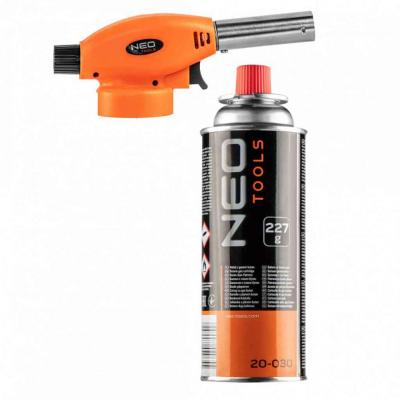 G�zforraszt� k�szlet, fej+ eldobhat� palack (en 417, 227g) NEO TOOLS (NEOTOOLS)