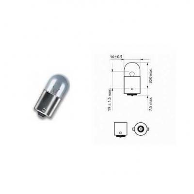 SCT Germany 202051 12V 5W R5W BA15s izz, Long Life SCT - MANNOL (SCTMANNOL)