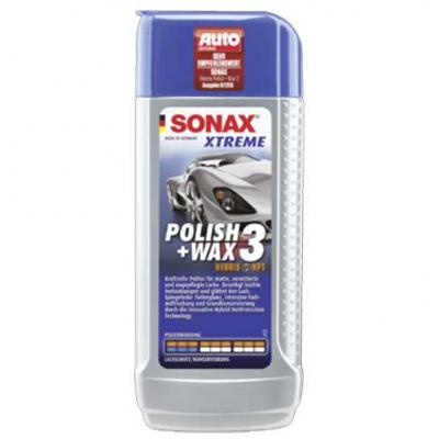 SONAX 202100 Xtreme Polish + Wax Phase 3 polroz s viasz, 250ml SONAX
