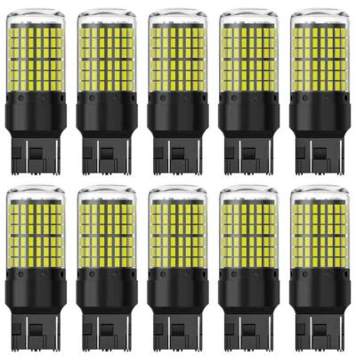 22018 7443-144SMD T20 W21/5W - feh�r - 12-48V CANBUS 10db-os AUTOLIFE
