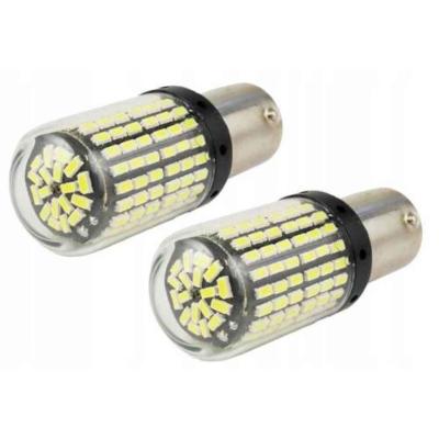 SMD-1156-144SMD 2db-os 21W - feh�r - 12-80V CANBUS AUTOLIFE