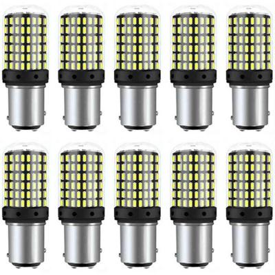 22094 1157-144SMD 10db-os 21/5W - feh�r - 12-80V CANBUS AUTOLIFE