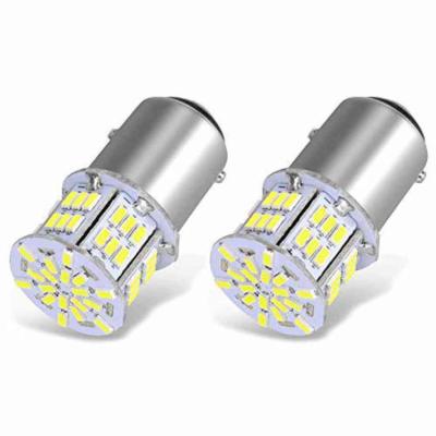 SMD-S25-3054SMD - 2db-os 21/5W 1157-54SMD - feh�r - 12V AUTOLIFE