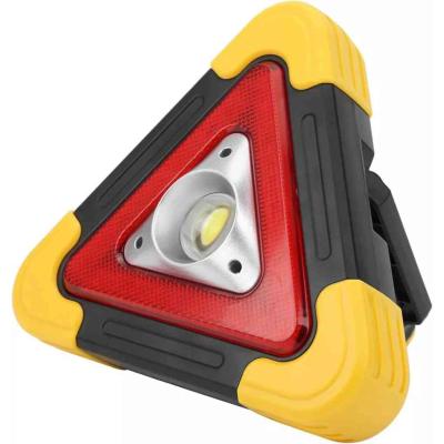 Figyelmeztet� h�romsz�g LED l�mpa - t�bbfunkci�s, napelemes v�szjelz�, powerbank 16.5x16.5cm AUTOLIFE