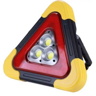 Figyelmeztet� h�romsz�g LED l�mpa - t�bbfunkci�s, napelemes v�szjelz�, powerbank 24x27cm AUTOLIFE