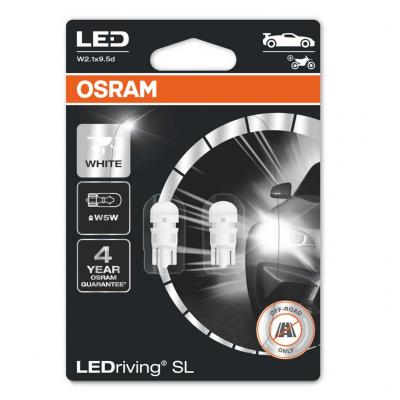 Osram 2825DWP-02B12V 5W W5W W2.1x9.5d LEDriving SL ledesizz, 2db AMS-OSRAM (AMSOSRAM)