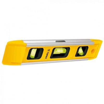 Torped� V�zm�rt�k, alum�nium, 230mm, 3 libella, M�gneses TOPEX