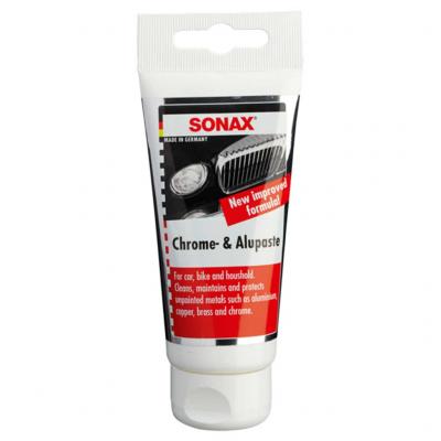 SONAX 308000 Chrom- & Alupaste, krm s alupaszta, 75 ml