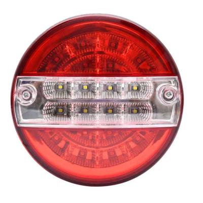 31041 H�ts� Kerek LED l�mpa - 3 funkci�s - 12-24V - 140mm Szerel�si anyag alkatr�sz v�s�rl�s, �rak