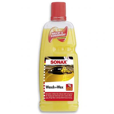 Sonax 313341 Wasch und Wax viaszos sampon, autsampon, 1 liter SONAX