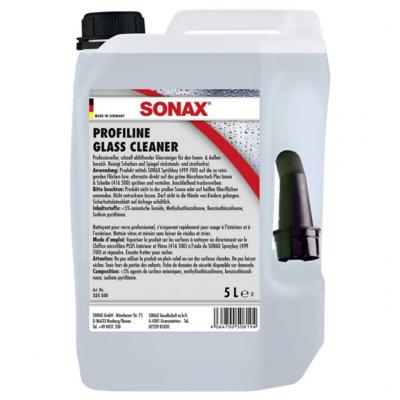 SONAX 335500 Profiline Glass Cleaner, profi ablaktisztt, 5 lit