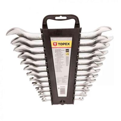 Vill�skulcs k�szlet 6-32mm 12db,cv TOPEX