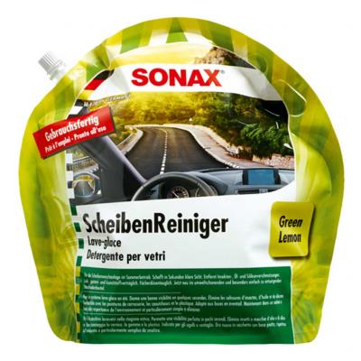 SONAX 386441 ScheibenReiniger Sommer, ny�ri sz�lv�d�mos� folyad�k, kevert, 3 lit Aut��pol�s alkatr�sz v�s�rl�s, �rak