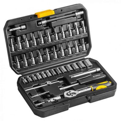 Dug�kulcsk�szlet 1/4" 46R TOPEX