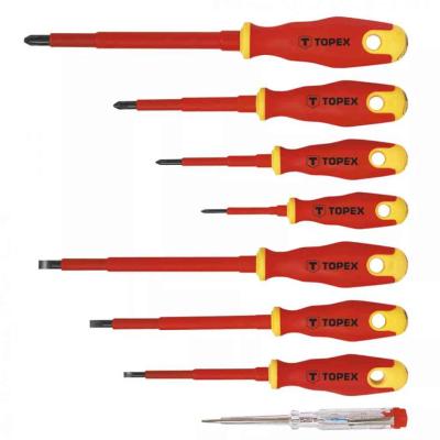 Csavarh�z� k�szlet 8db,1000V, szigetelt TOPEX