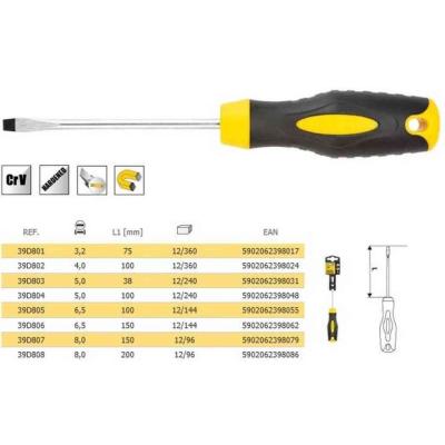 Csavarh�z� lapos 5x38mm