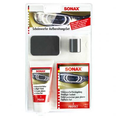 SONAX 405941 Scheinwerfer AufbereitungsSet, fnyszr polroz kszlet, 75ml