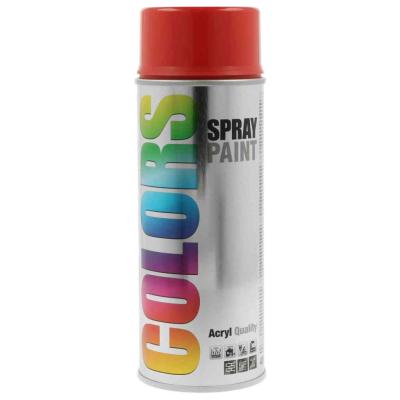 Colors 408730 RAL 3000 t�zpiros akril fest�k spray, 400ml MOTIP