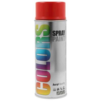 Colors 408761 RAL 3020 k�zleked�si piros, f�nyes akril fest�k spray, 400ml MOTIP