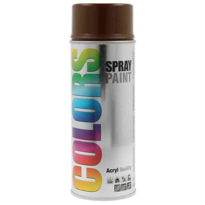 Colors 408860 RAL 8011 di�barna akril fest�k spray, 400ml MOTIP