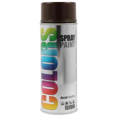 Colors 408877 RAL 8017 csokol�d�barna akril fest�k spray, 400ml MOTIP