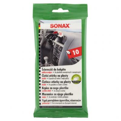 SONAX 415100 KunststoffPflegeTcher, manyagpol kend, 10 db