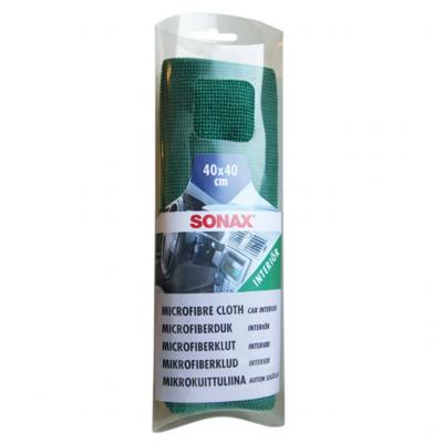 SONAX 416500 MicrofaserTuch Plus, mikroszlas trlkend (bels), 1 db