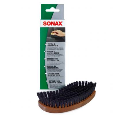 SONAX 416741 Textil- & LederBrste, textil- s brkefe, 103 g SONAX