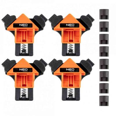 Sarokszor�t� szett, rug�s, 4 darabos k�szlet NEO TOOLS (NEOTOOLS)