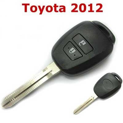 Toyota, 2012-es, 2 gombos kulcshz