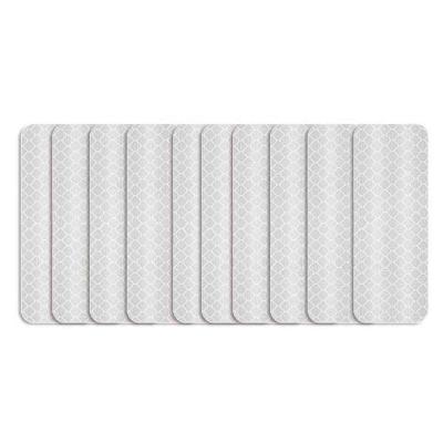 10DB-os F�nyvisszaver� cs�k feh�r A36008 30cm x 5cm AUTOLIFE