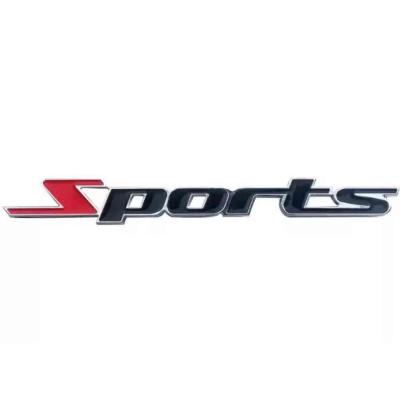 3D f�m Sports aut� log� Optikai tuning alkatr�sz v�s�rl�s, �rak