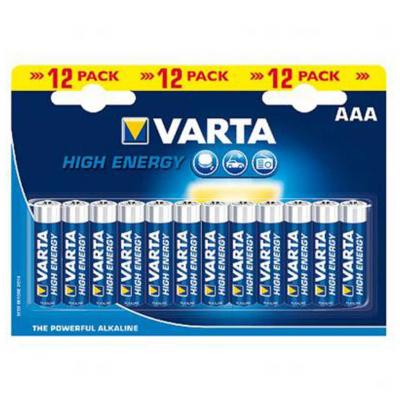 Varta AAA 12db High Enregy mikro elem