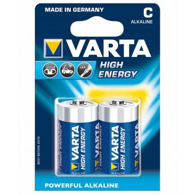Varta C 2db High Energy baby elem VARTA