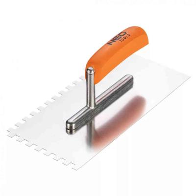 Ac�l sim�t�, fogazott, rozsdamentes, 270x128mm, 8x8x8mm, fa markolat NEO TOOLS (NEOTOOLS)