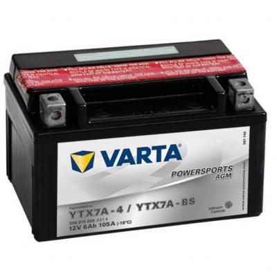 Varta Powersports AGM Active motorakkumultor, YTX7A-4