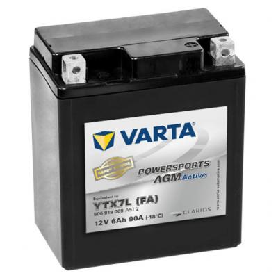 Varta Powersports AGM Active motorakkumultor, YTX7L VARTA