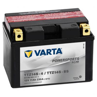 Varta Powersports AGM motorakkumultor, TTZ14S-BS