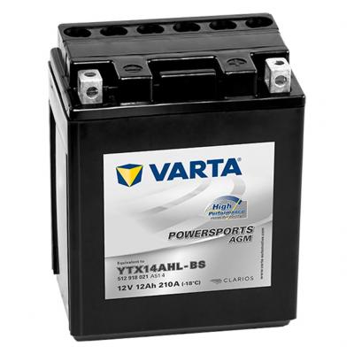 Varta PowersportsHigh Performance AGM motorakkumultor, YTX14AHL-BS