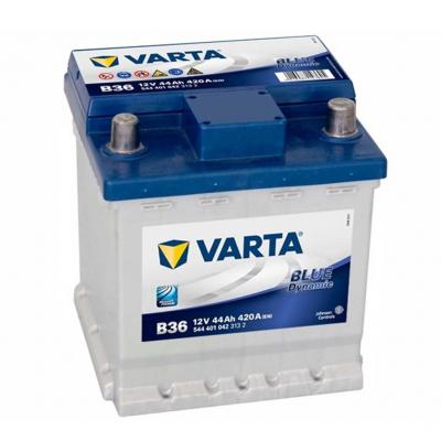 Varta Blue Dynamic B36 5444010423132 akkumultor, 12V 44Ah 420A J+ EU, magas,...